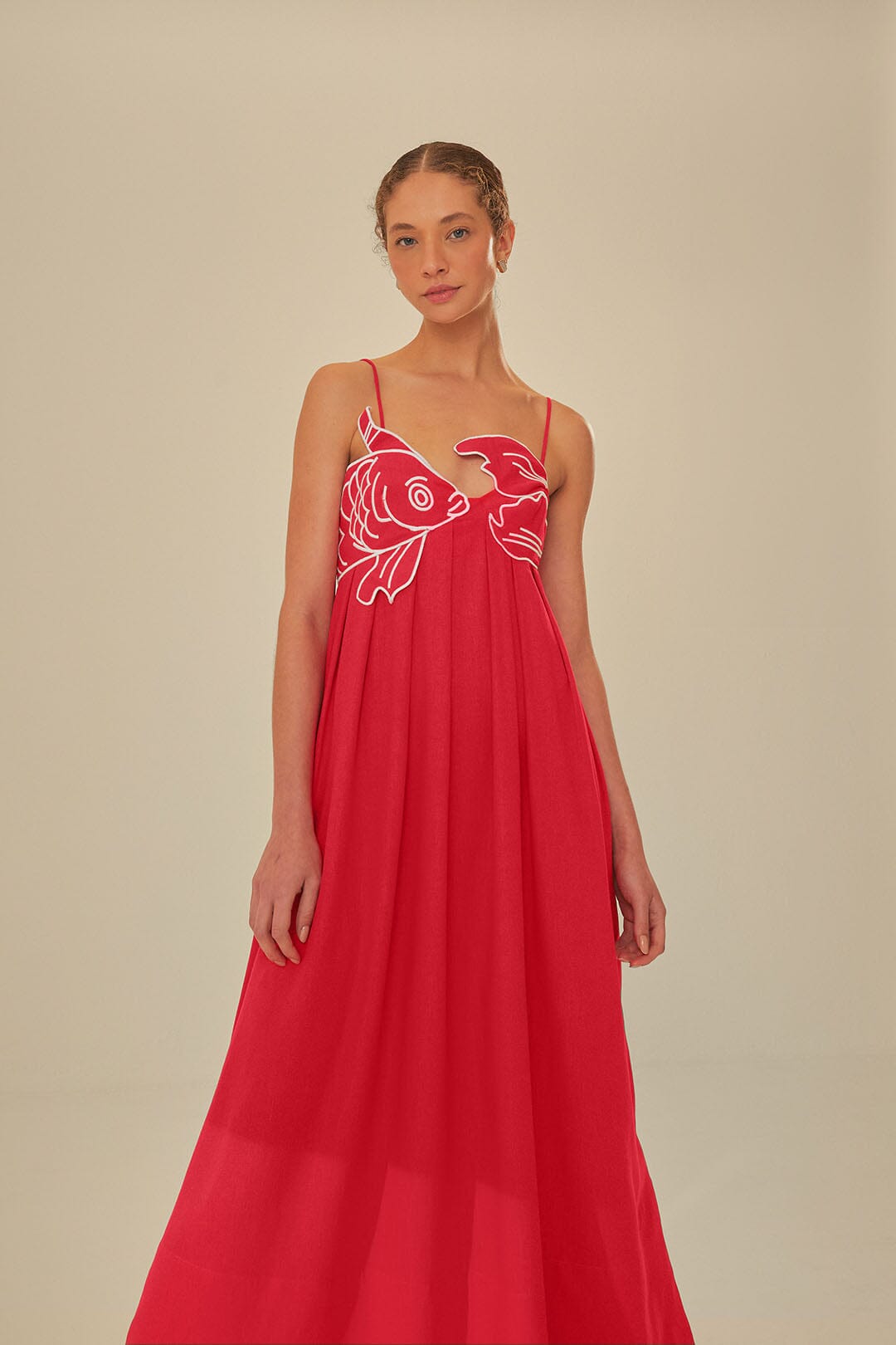 Crimson Sea Maxi Dress