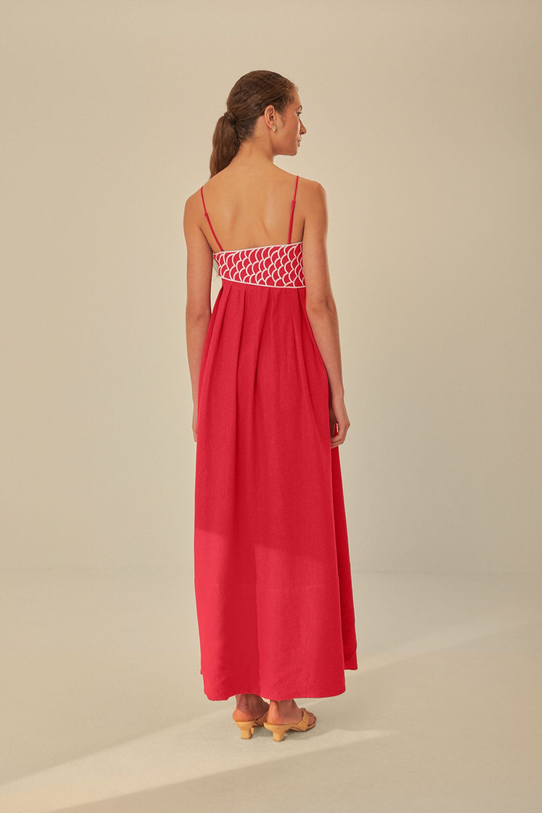 Crimson Sea Maxi Dress