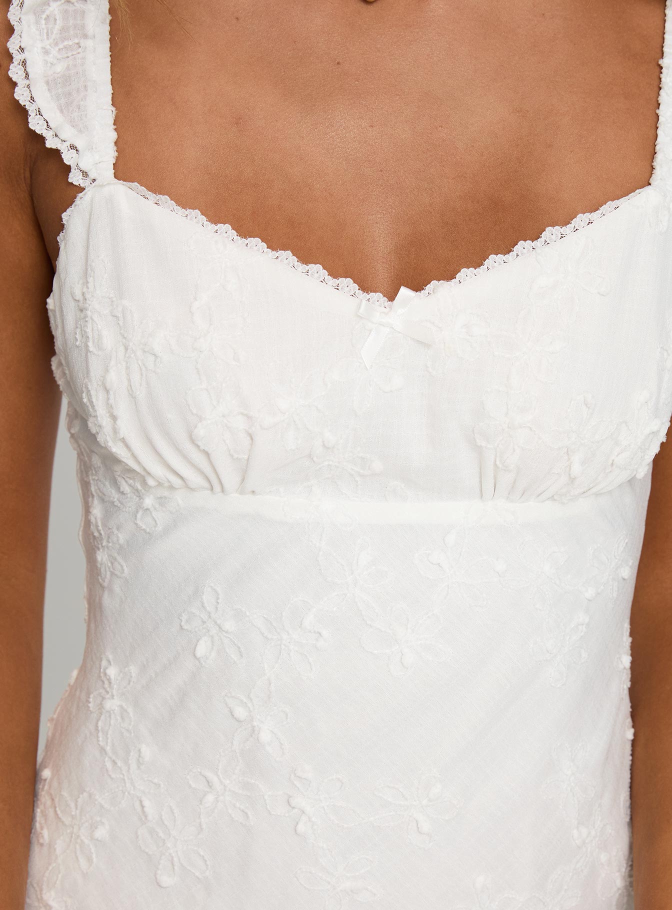 Marlowe Embroidered Mini Dress