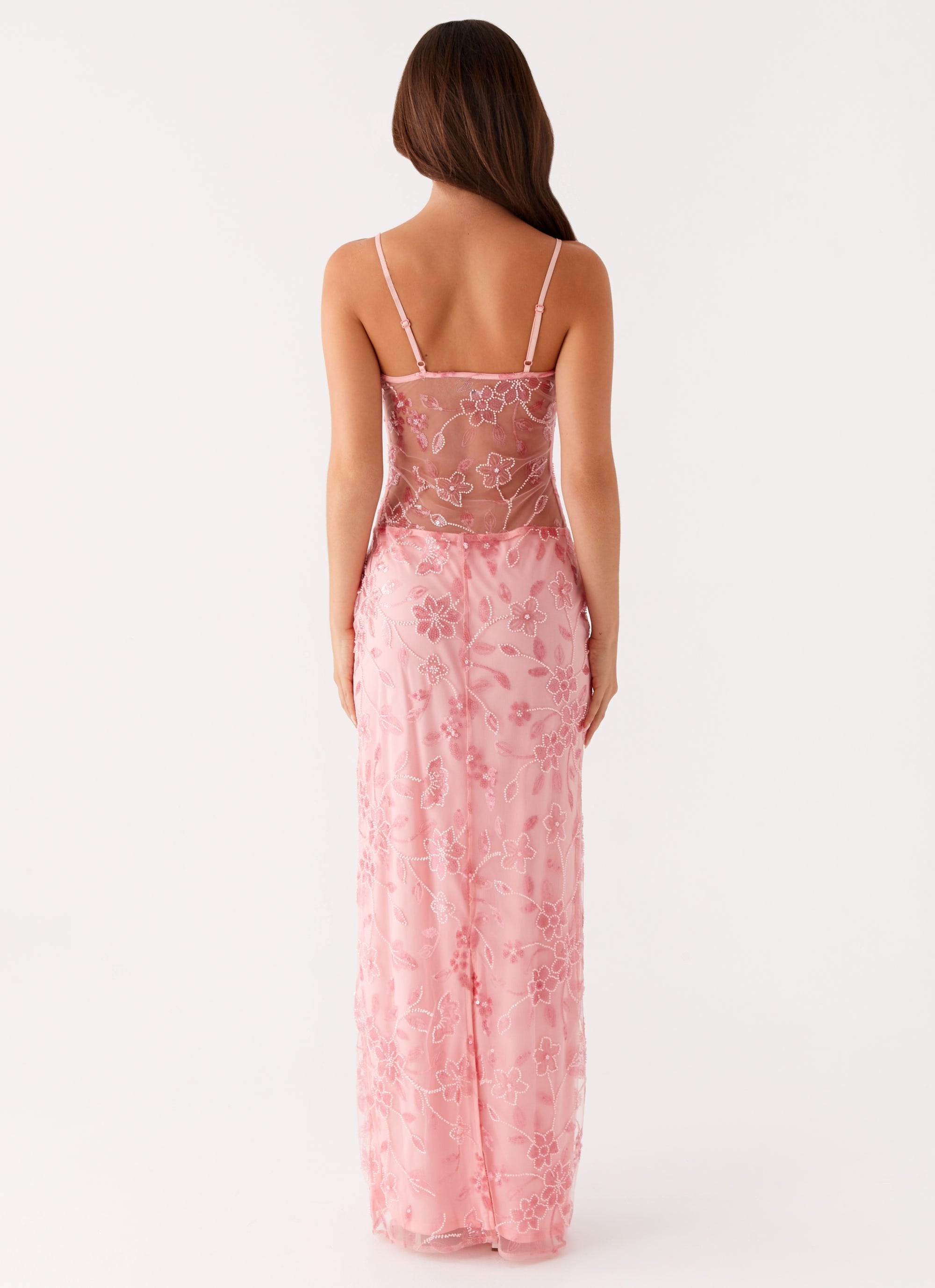 Marlina beaded Maxi Dress