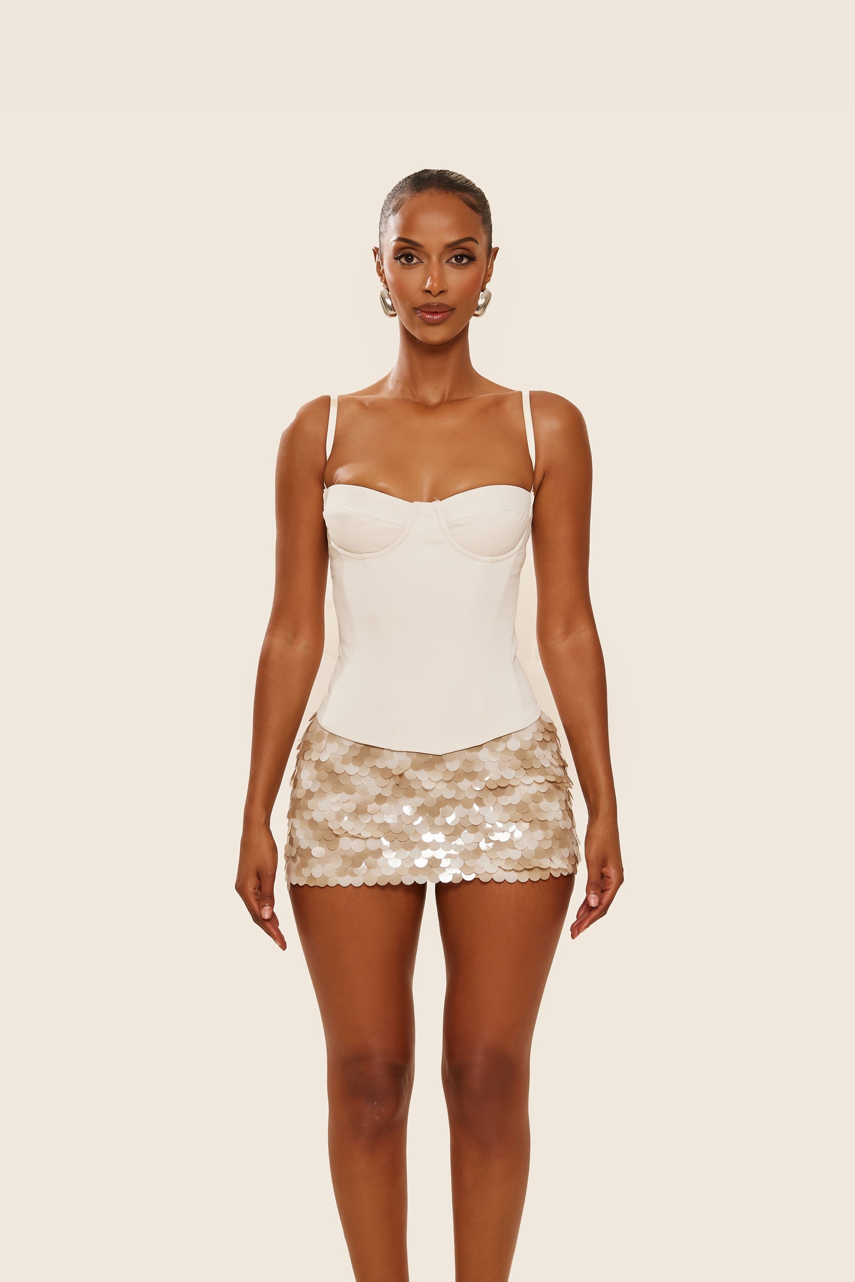 The Shimmie Mini Skirt