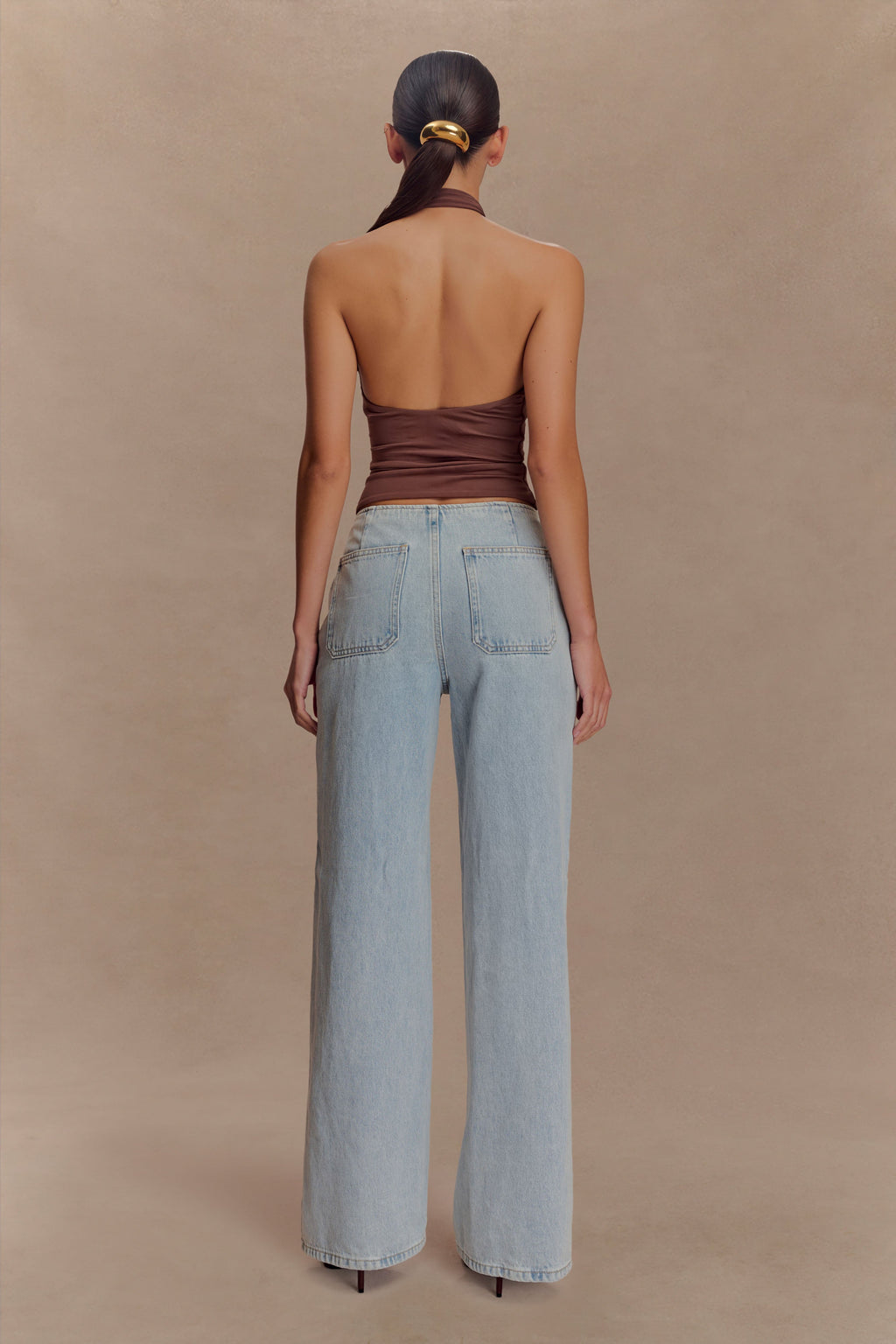 Mariposa Slinky Halter Top