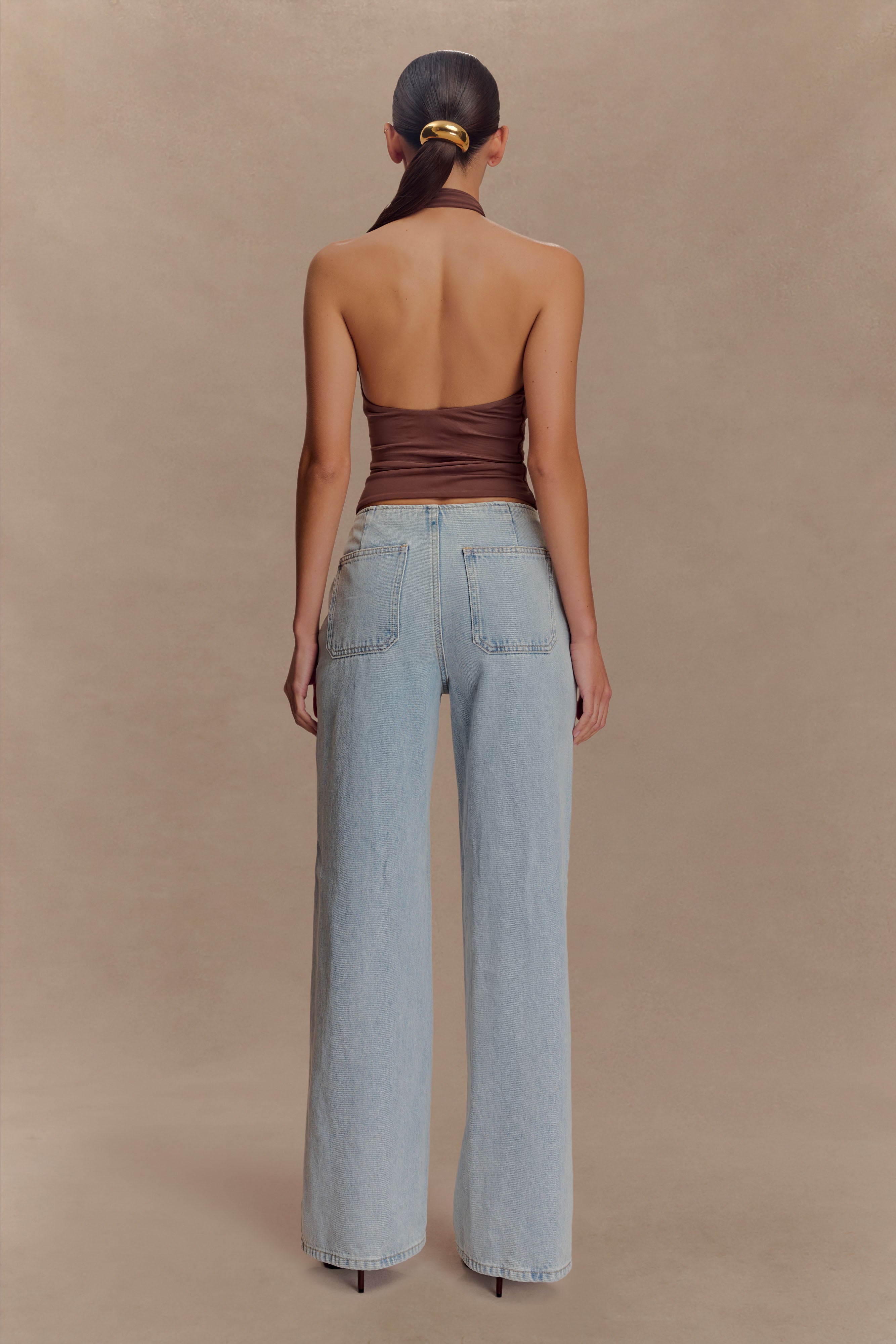 Mariposa Slinky Halter Top