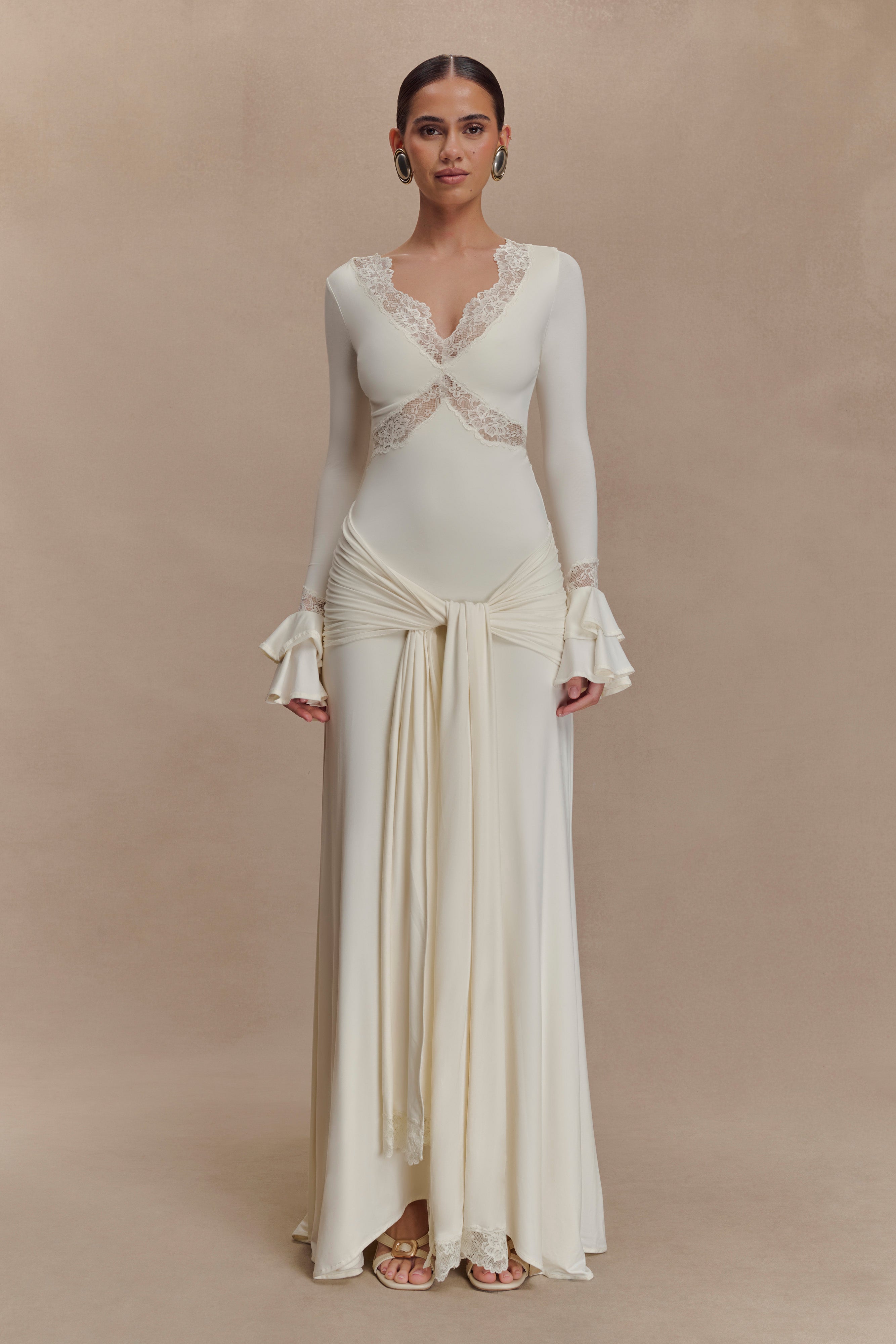 Nyra Lace Maxi Dress