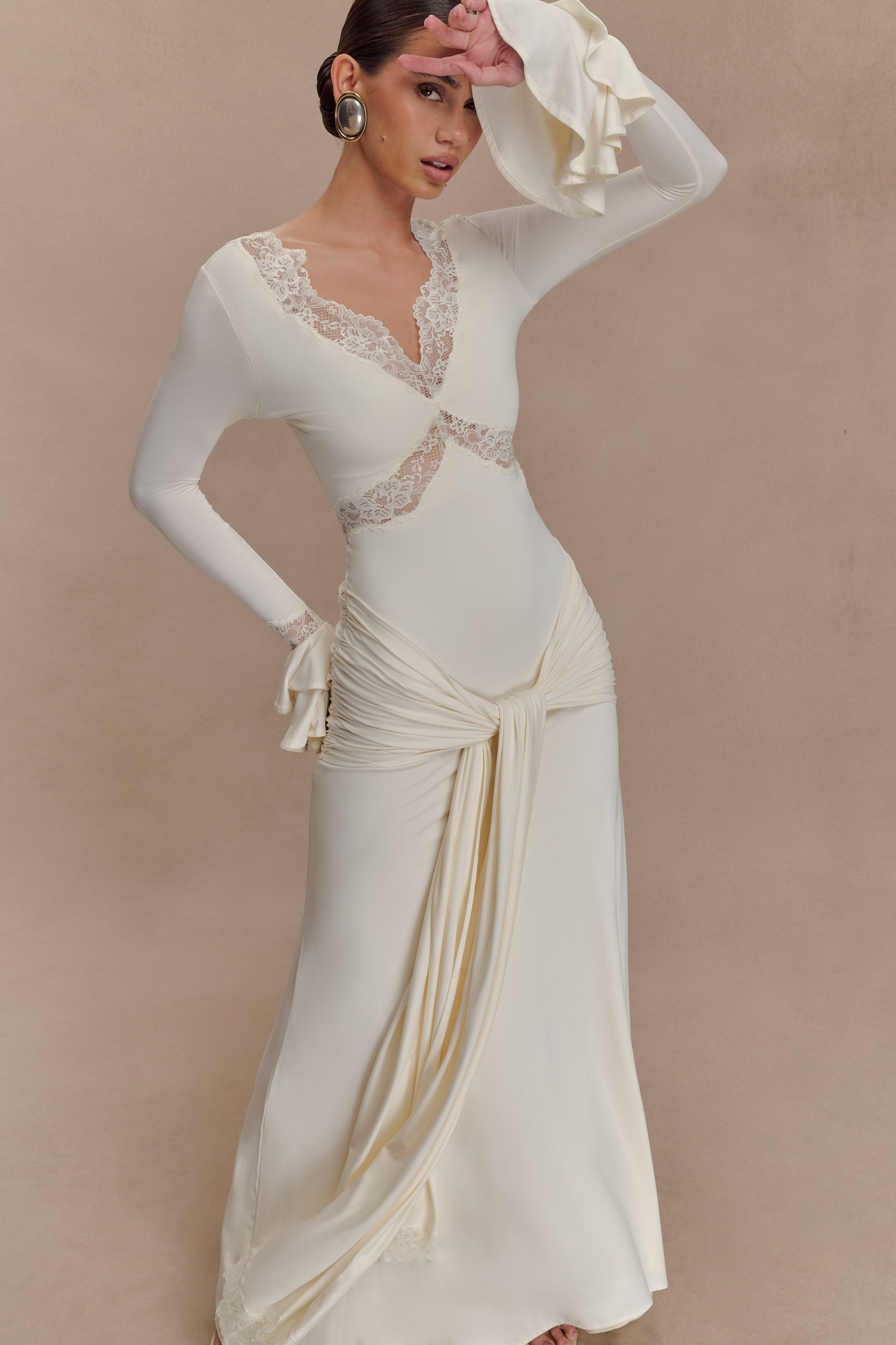Nyra Lace Maxi Dress