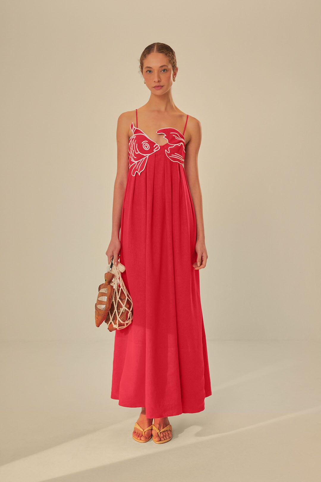 Crimson Sea Maxi Dress