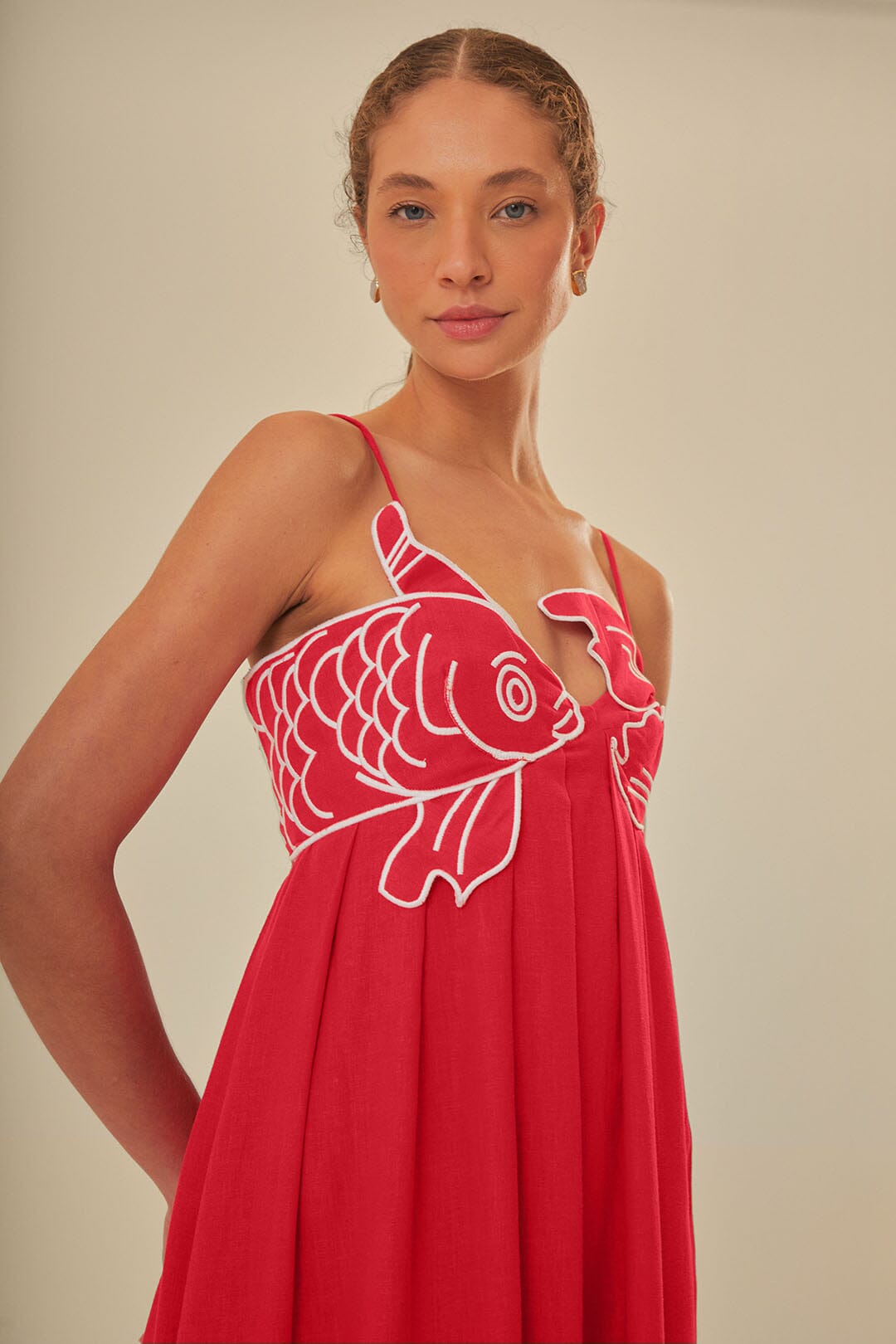 Crimson Sea Maxi Dress