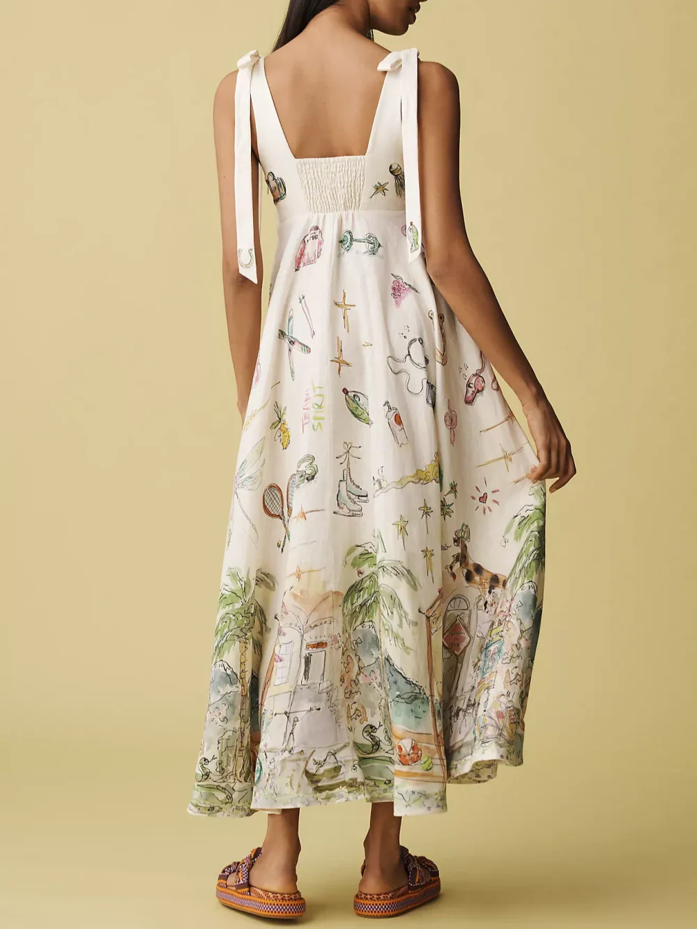 Poème Midi Dress