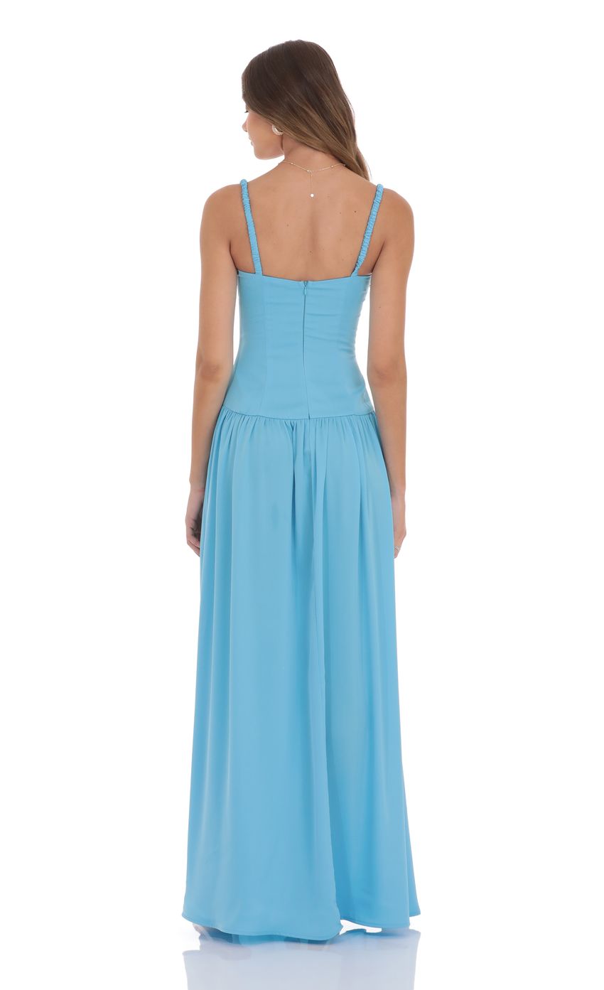 Satin Maxi Dress