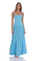 Satin Maxi Dress