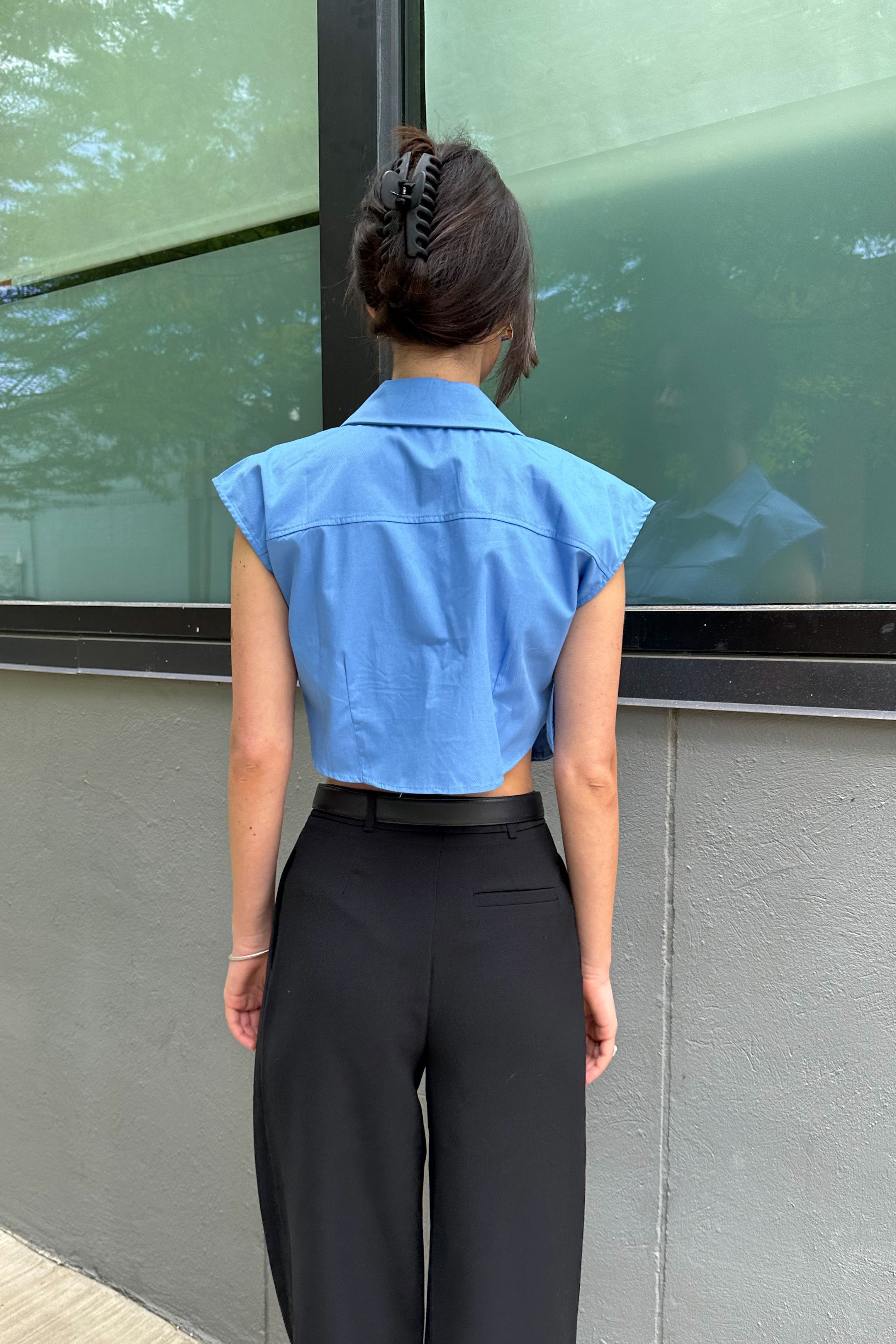 Delaney Cargo Pocket Top