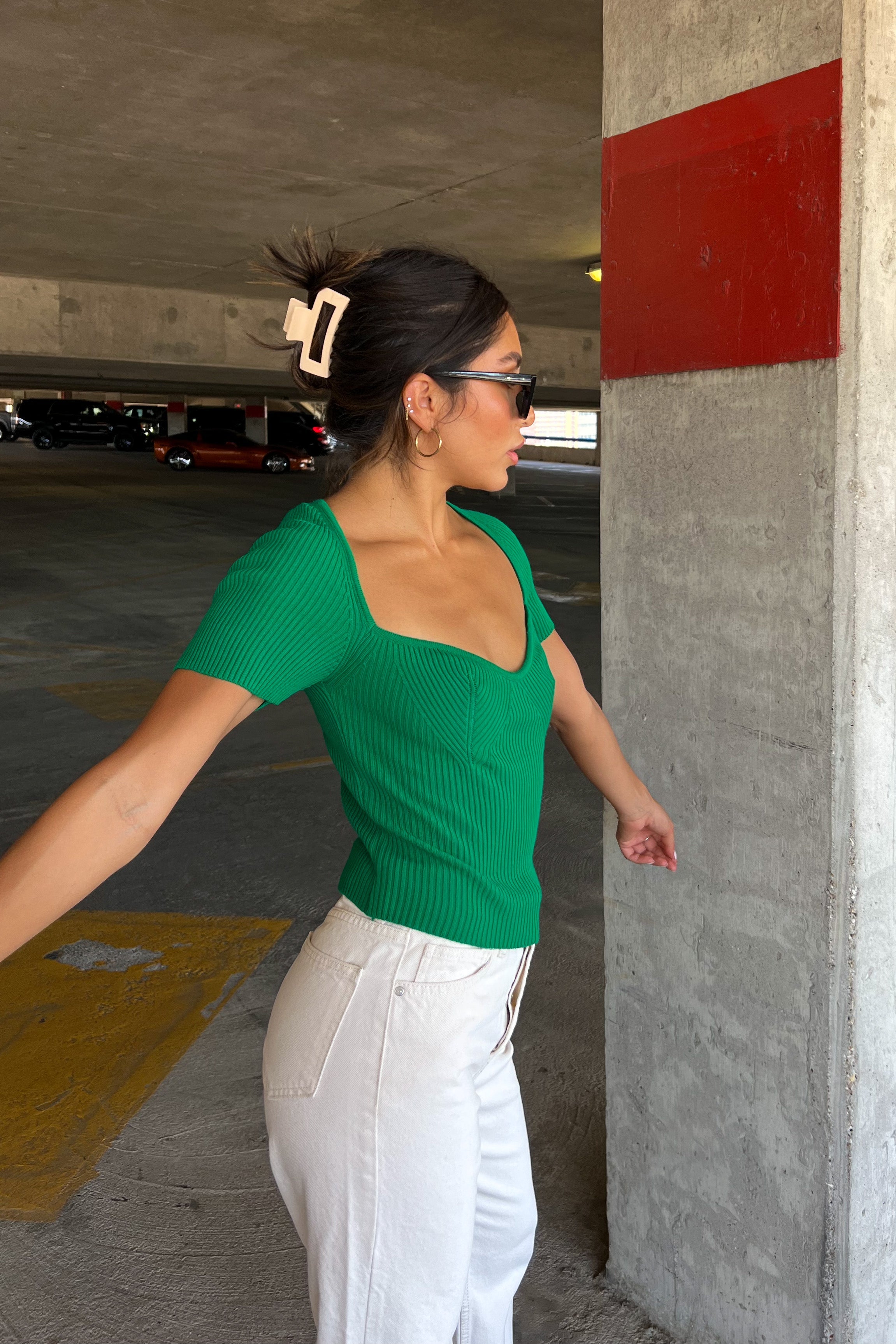 Milo Sweetheart Neck Top