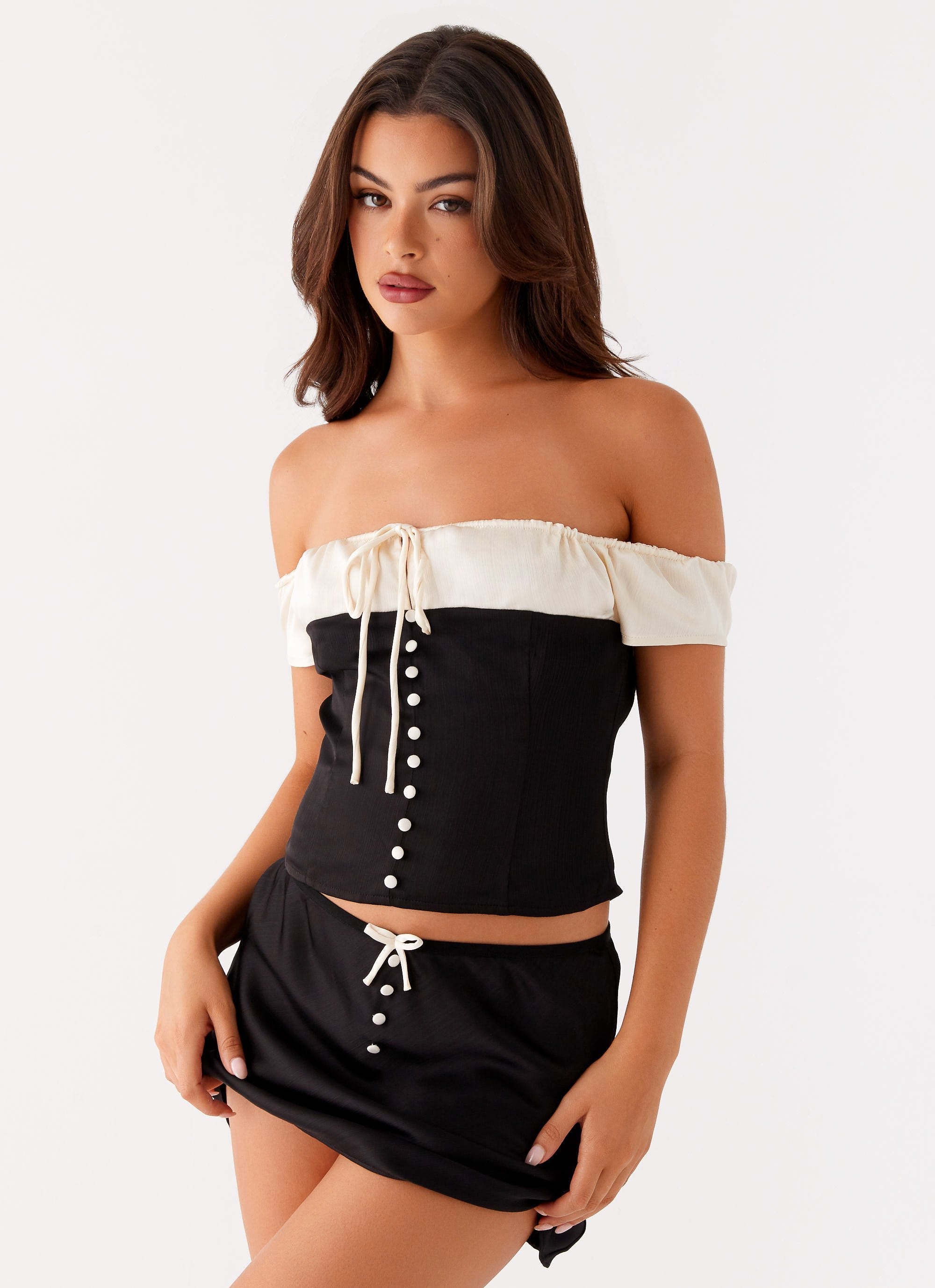 Justice Off Shoulder Two Piece