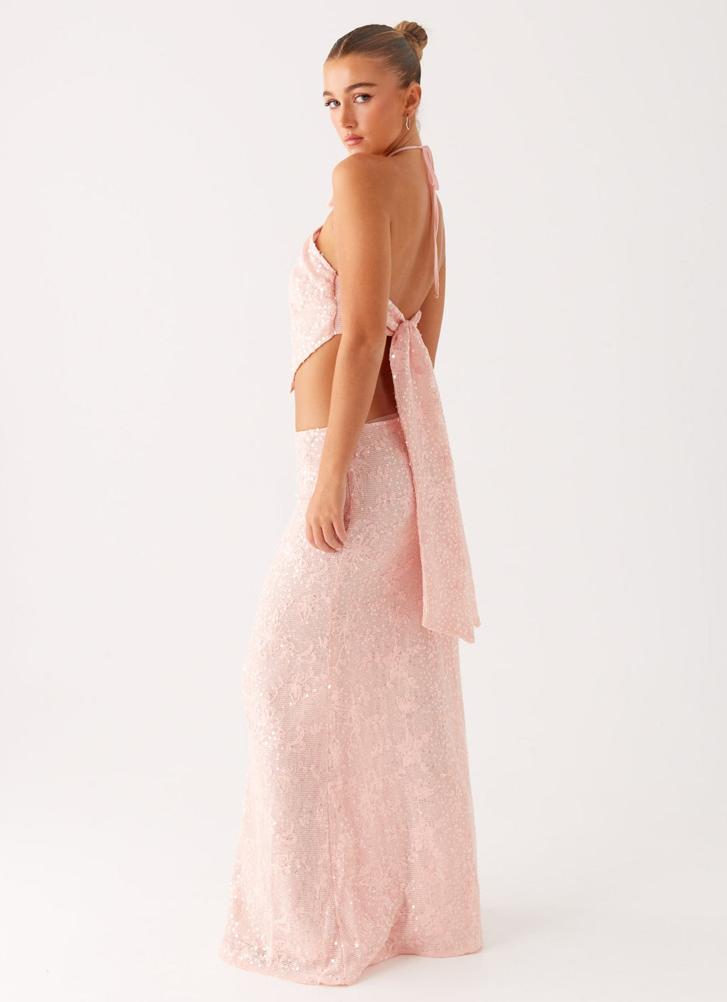 Nico Sequin Maxi Two Piece