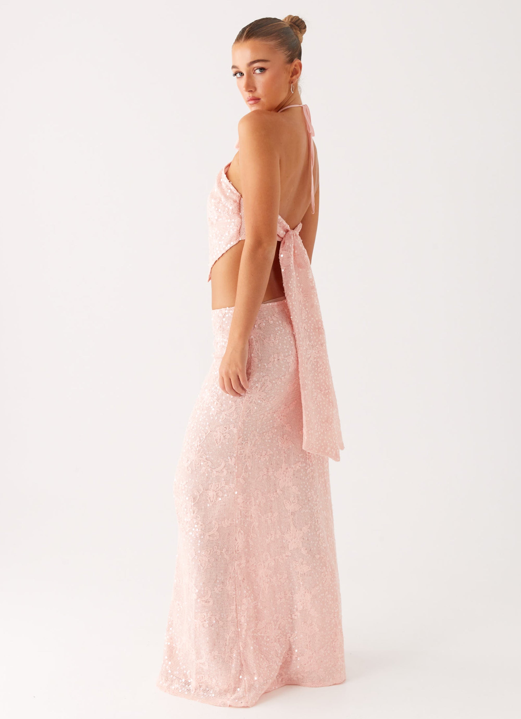 Nico Sequin Maxi Two Piece